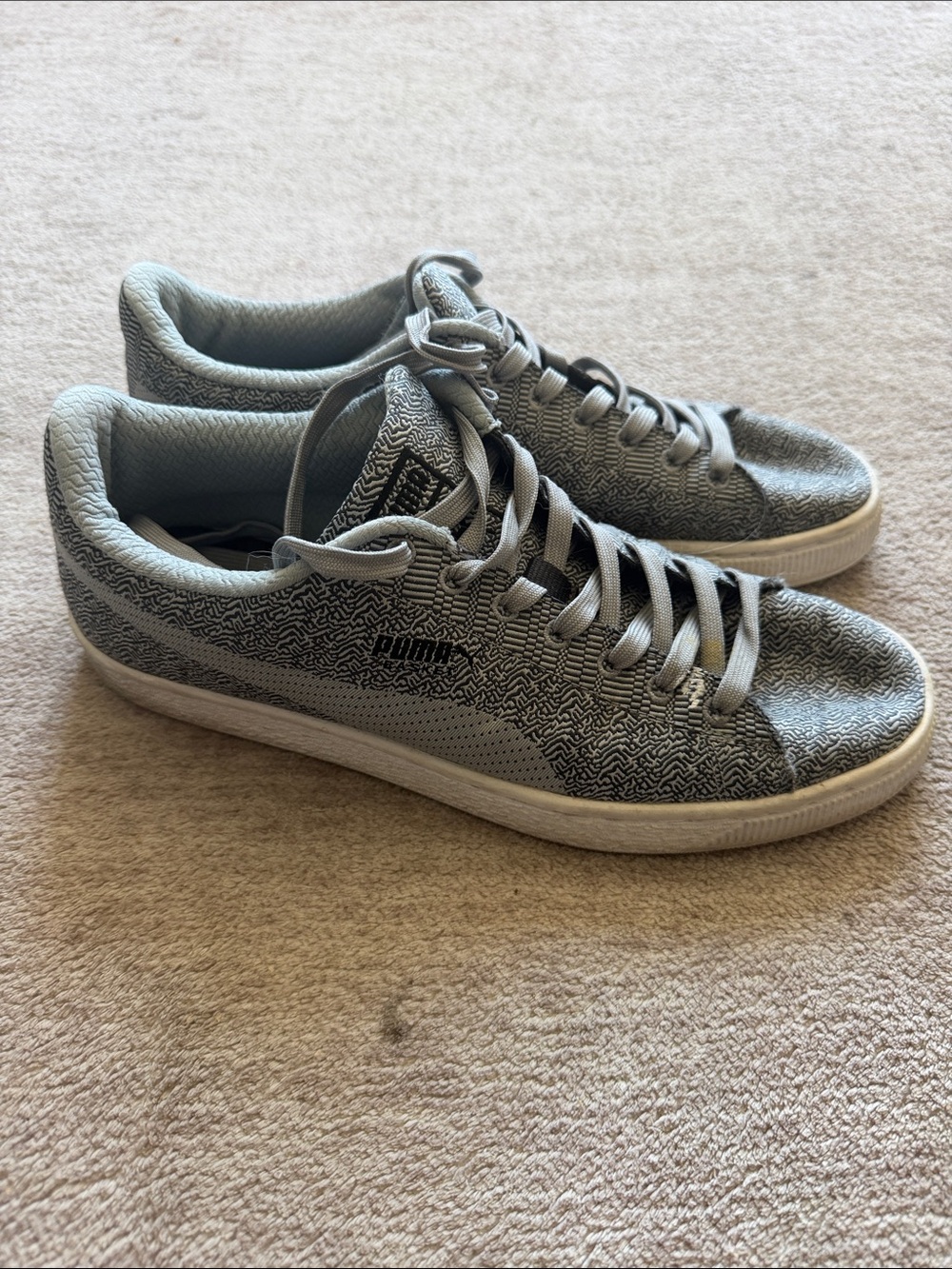 PUMA Basket Classic Woven Mens size 9.5 shoes